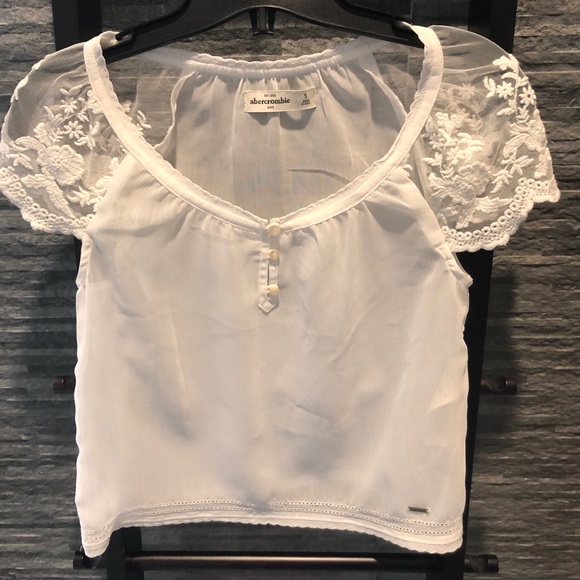 abercrombie kids Other - NWOT Abercrombie Kids Sheer Lace Top